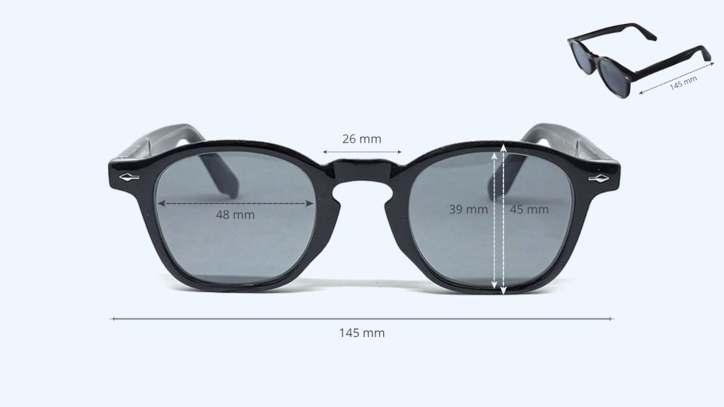 IR-01 Black size